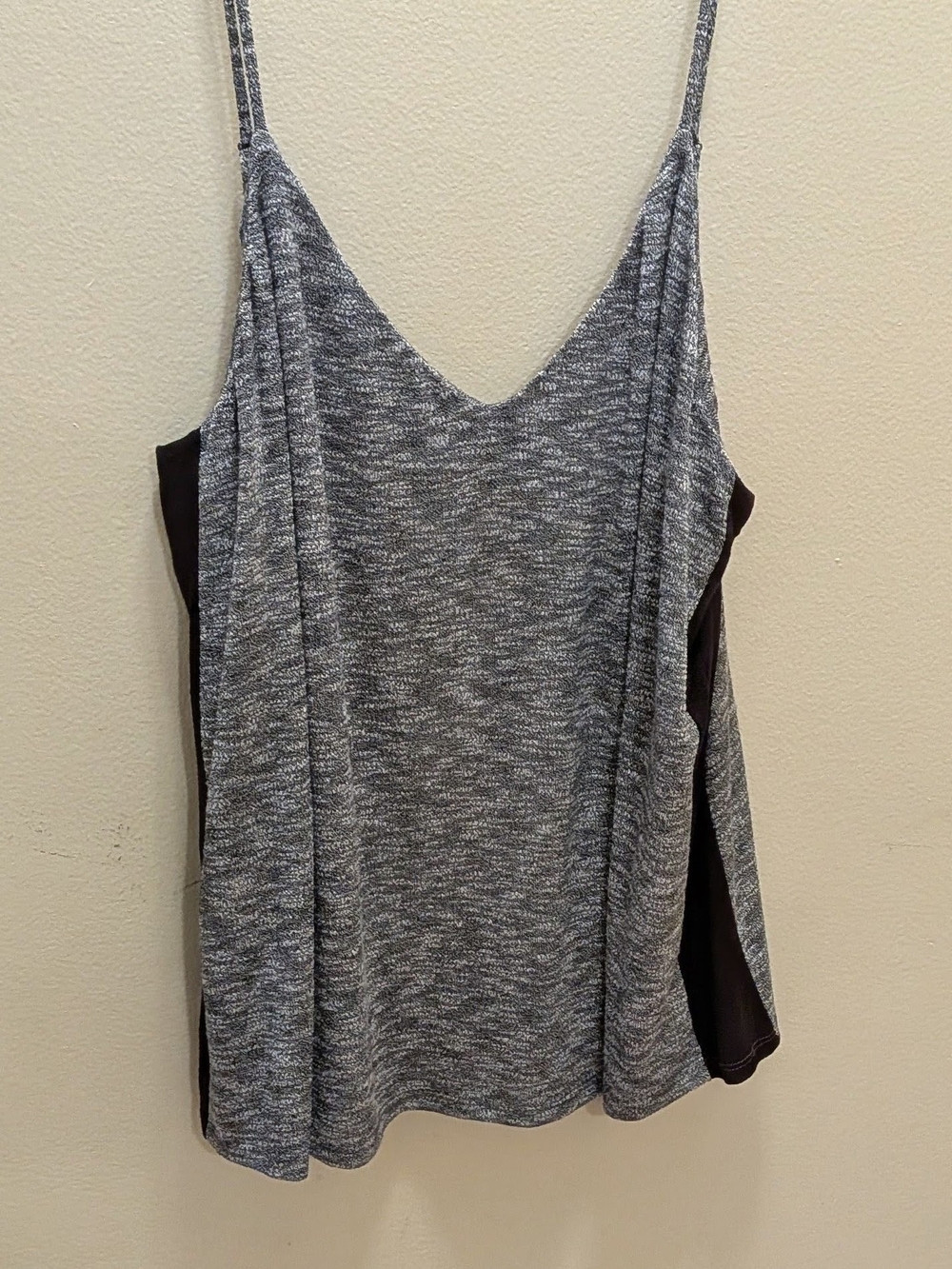 Peyton Jensen Grey Spaghetti Strap Tank Top